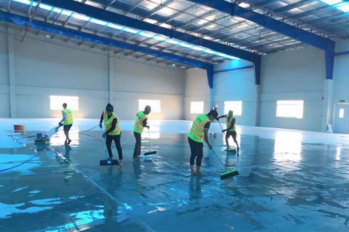 Vệ sinh nhà xưởng Dĩ An